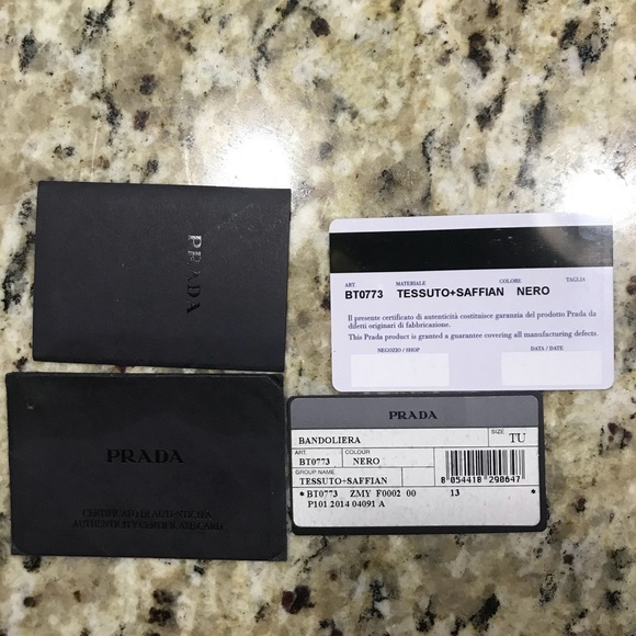 SOLD Auth Prada Tessuto Black Crossbody Bag Nylon - Picture 5 of 8